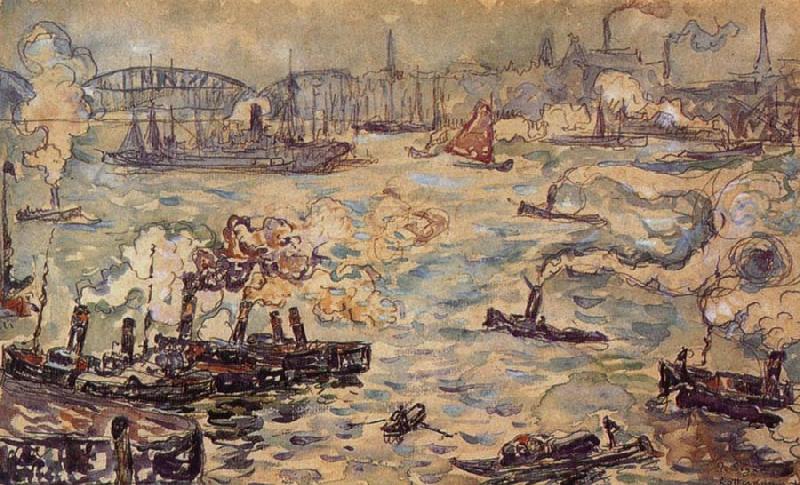 Paul Signac Rotterdam china oil painting image